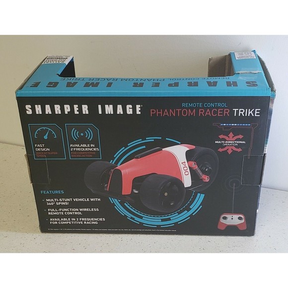 Sharper Image Remote Control RC Car RED Phantom Racer Trike New In Box! - Picture 4 of 8
